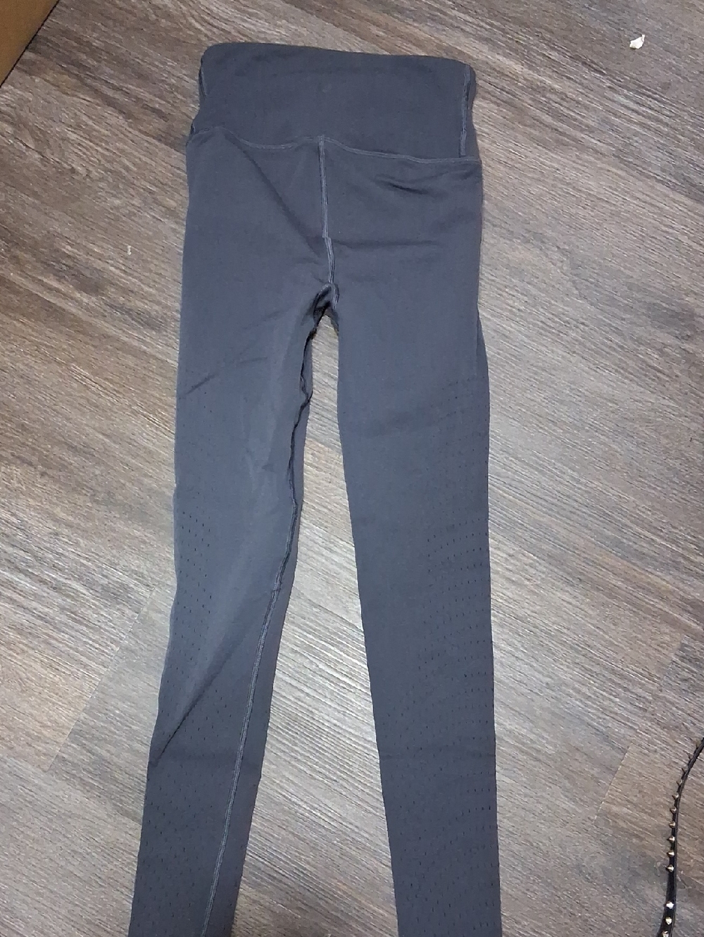 lululemon athletica High-Waisted Perforated Leggings in Dark Gray